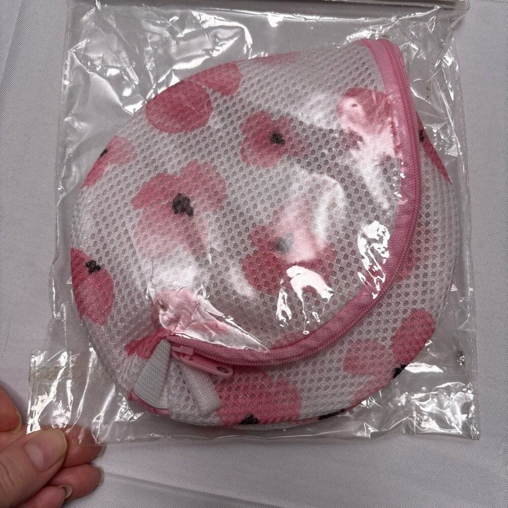 Delicate Bra Wash Bag - Pink Floral - Picture 3 of 6